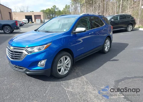 2019 Chevrolet Equinox Premier from USA, damaged, VIN 3GNAXYEX1KS582293